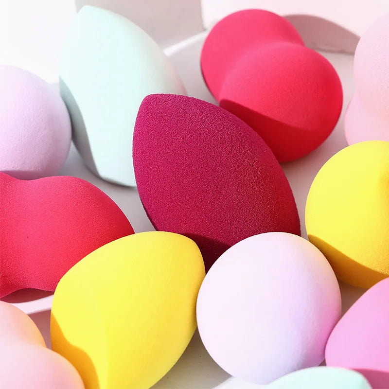 1Pc Cosmetic Puff Powder Puff Smooth Women's Makeup Foundation Sponge Beauty To Make Up Tools & Accessories Water-drop Shape