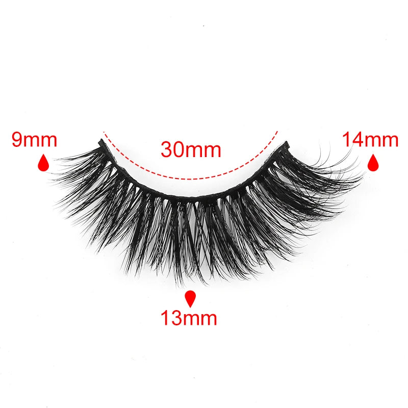 10/5 Pairs 3D Faux Mink Eyelashes Natural Thick Long False Eyelashes Dramatic Fake Lashes Makeup Extension Faux Cils maquiagem