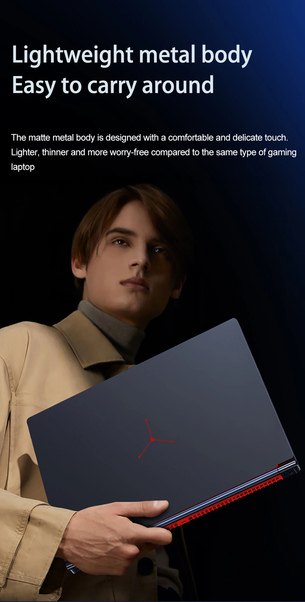 16.1 Inch Gaming Laptop Computer RTX4050 6G Intel Core i9-13900H i9-10885H windows11 RAM Max 64GB DDR4 2*M.2 NVME 4TB SSD WiFi