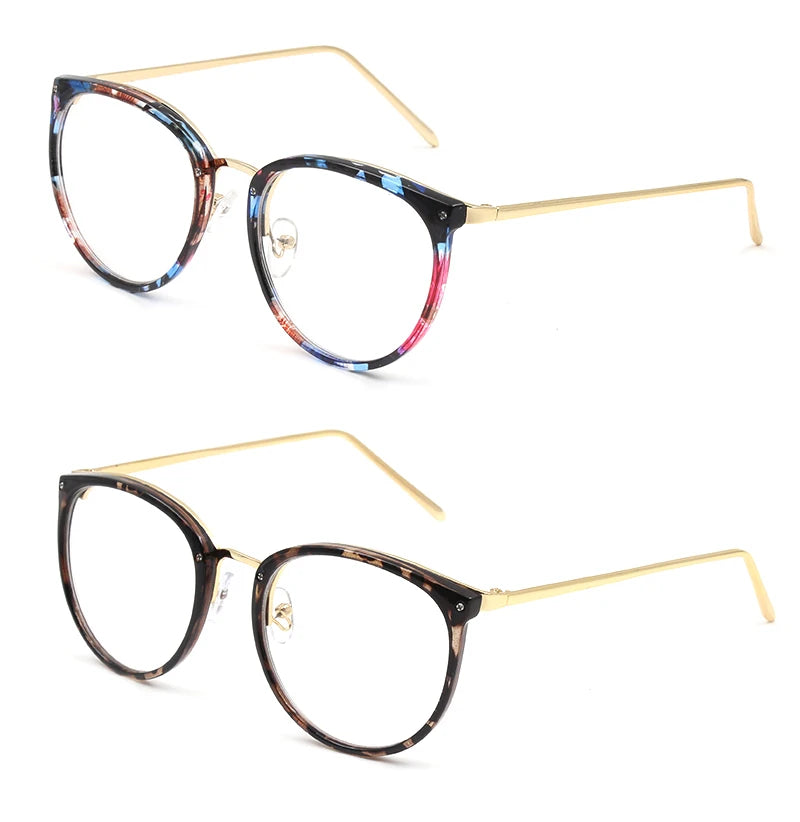 Fashion Optical Eyeglasses Frame myopia Full Rim Metal Women Spectacles Eye glasses Oculos de Grau Eyewear Prescription Eyewear