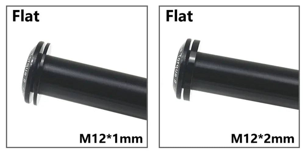 HEPPE MTB Road Bike Thru Axle Washer M12 M15 Axle Spacer Bike Hub Tube Shaft Skewer Spacer 0.5/1/2/3/4/7.5mm Thickness