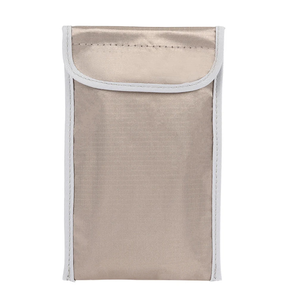 Portable Mobile Phone RF Signal Blocker Anti-Radiation Shield Case Bag Pouch IC Magnetic Card Prevent Degaussing Anti Tracking