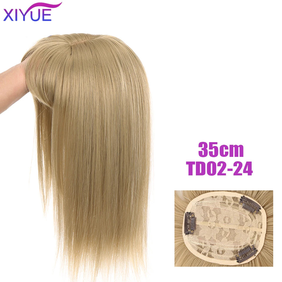 3D Bangs Invisible Seamless Head Hair Water Ripple Hair Air Bangs Head Overhead Natural Invisible Replacement Cover White Hair
