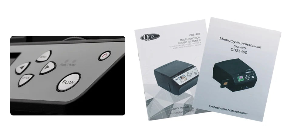 Slide Scanner 22 Mega Pixels 4 in 1 COMBO and Digital Film Scanner 135 Negative Converter Photo 35mm