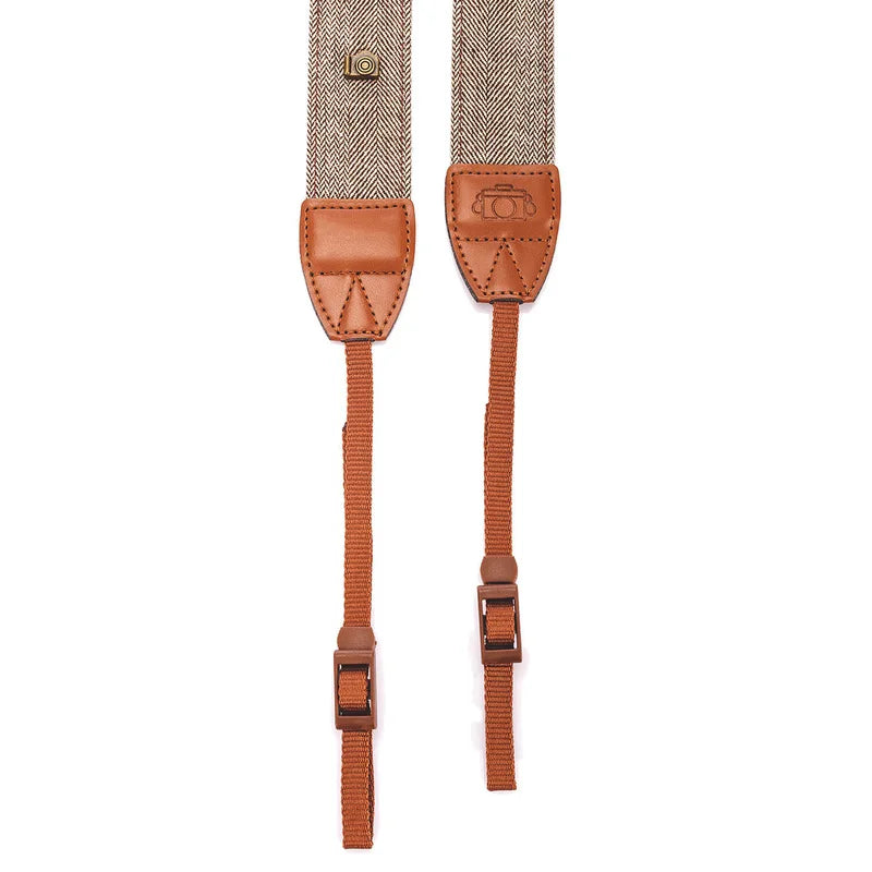 Portable Camera Strap Adjustable Cotton Leather Camera Shoulder Neck Strap Belt For Sony/ Nikon Camera Belt for DSLR Digital SLR