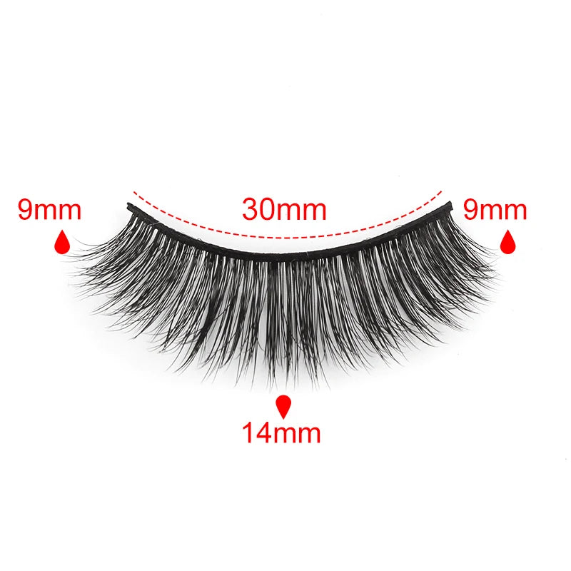 10/5 Pairs 3D Faux Mink Eyelashes Natural Thick Long False Eyelashes Dramatic Fake Lashes Makeup Extension Faux Cils maquiagem