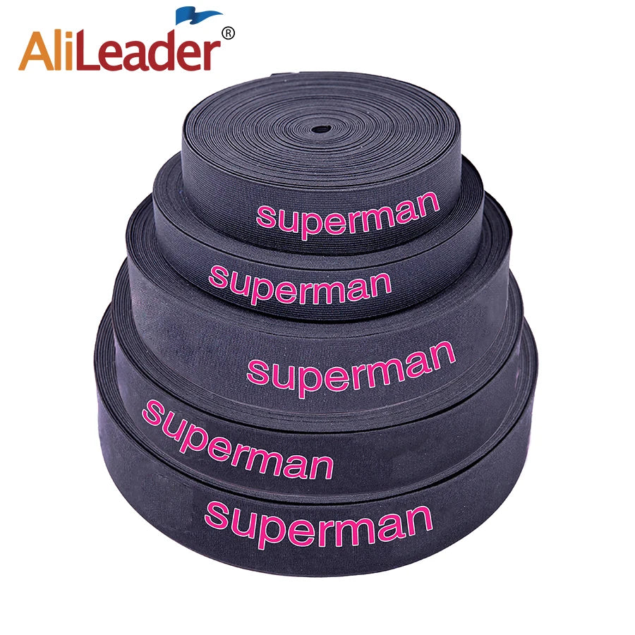 5M/roll Sewing Headband for Wig 5 Sizes Elastic Wig Band for Hold Wig Good Quality DIY Wig Accessories Wig Elastic Band