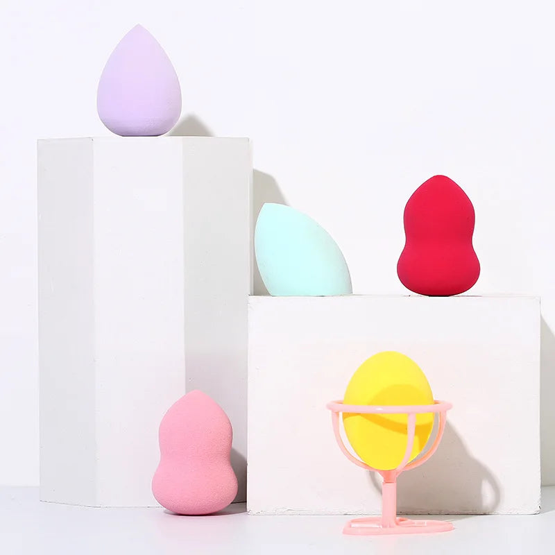 1Pc Cosmetic Puff Powder Puff Smooth Women's Makeup Foundation Sponge Beauty To Make Up Tools & Accessories Water-drop Shape