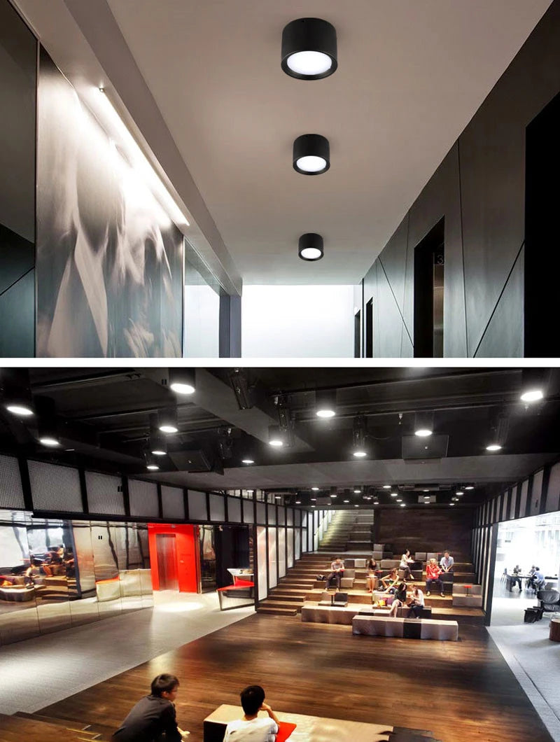 Surface Mounted 5W 7W 9W 12W 15W 18W 20W 24W LED downlight  Ceiling Lamps led spot lights Ceiling Fixtures Lighting Indoor Light