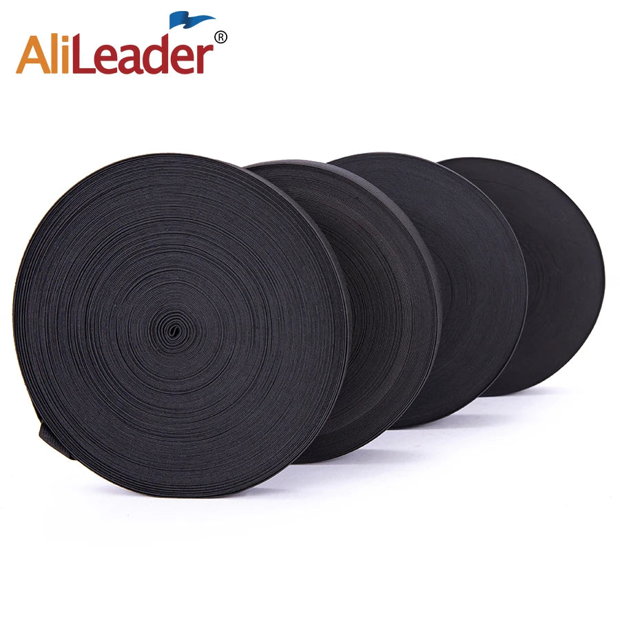 5M/roll Sewing Headband for Wig 5 Sizes Elastic Wig Band for Hold Wig Good Quality DIY Wig Accessories Wig Elastic Band