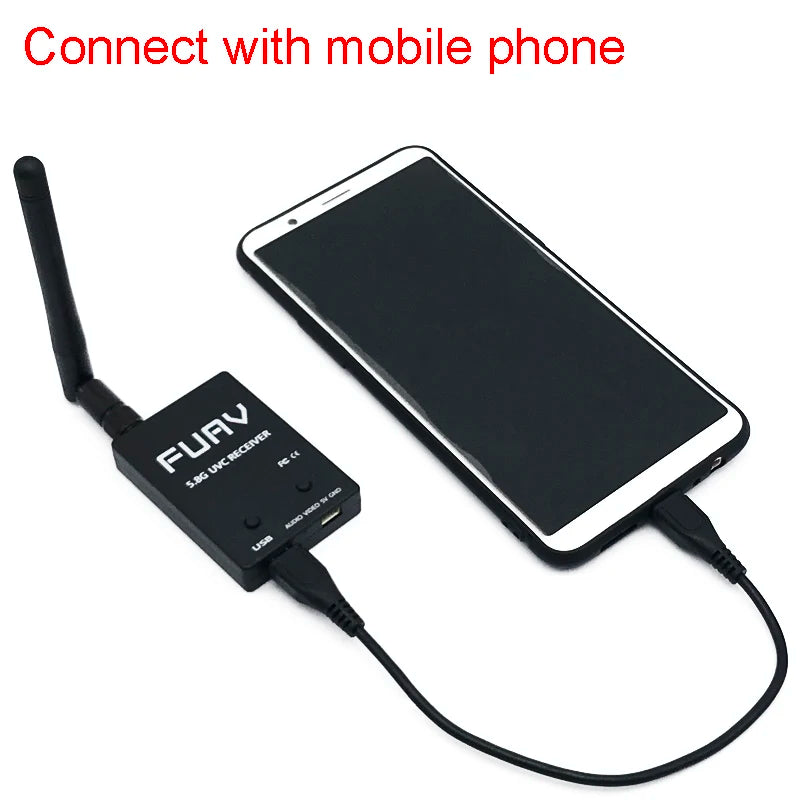 EWRF Easy to use 5.8G FPV Set Video VTX 200/600mw Transmitter TS5823 and mini CMOS 1000TVL Camera with Racing Drone fpv set