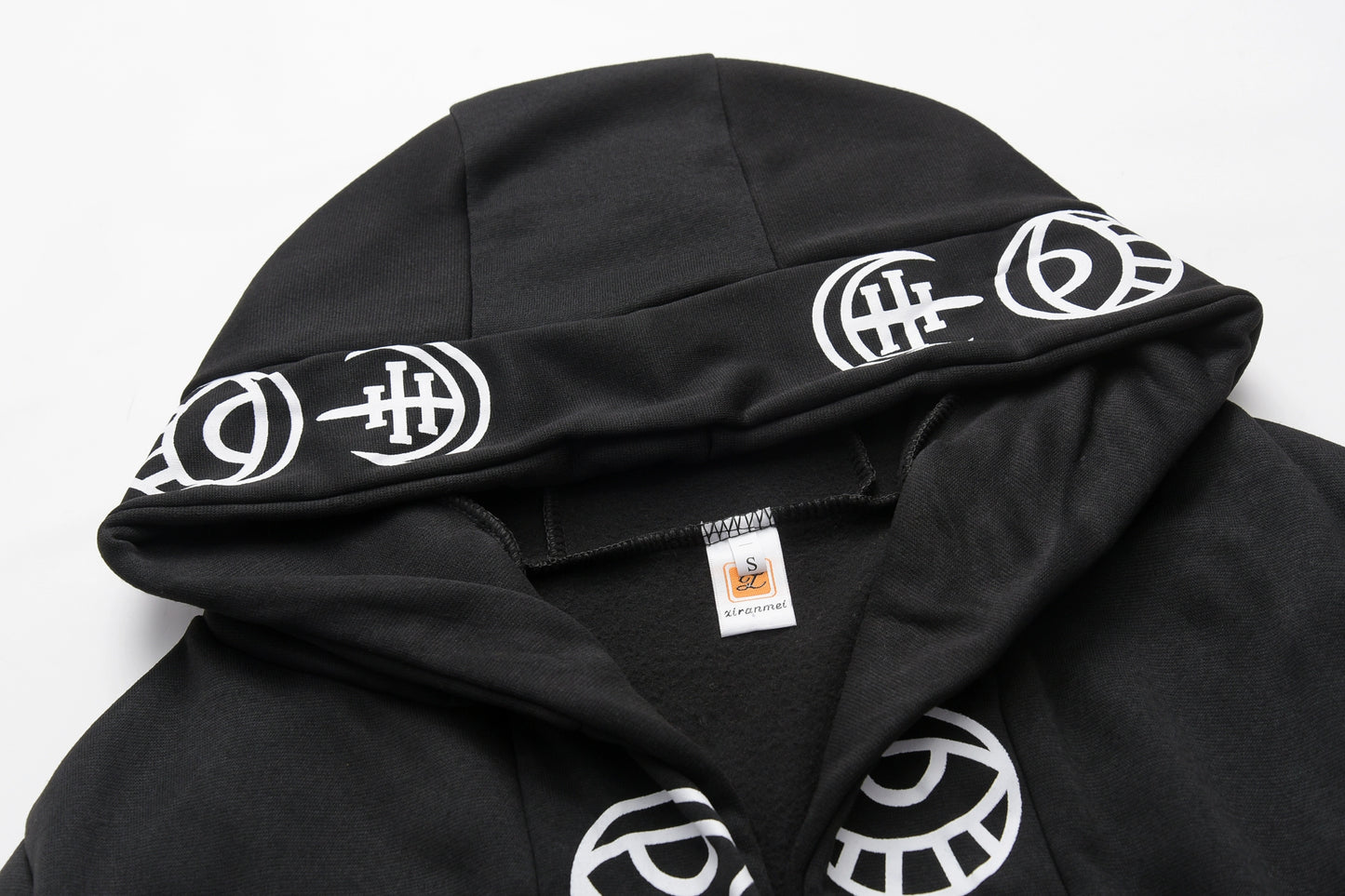 Fashion Trend Ladies Punk Moon Pattern Printing Long-sleeved Cardigan Sweater Long Style