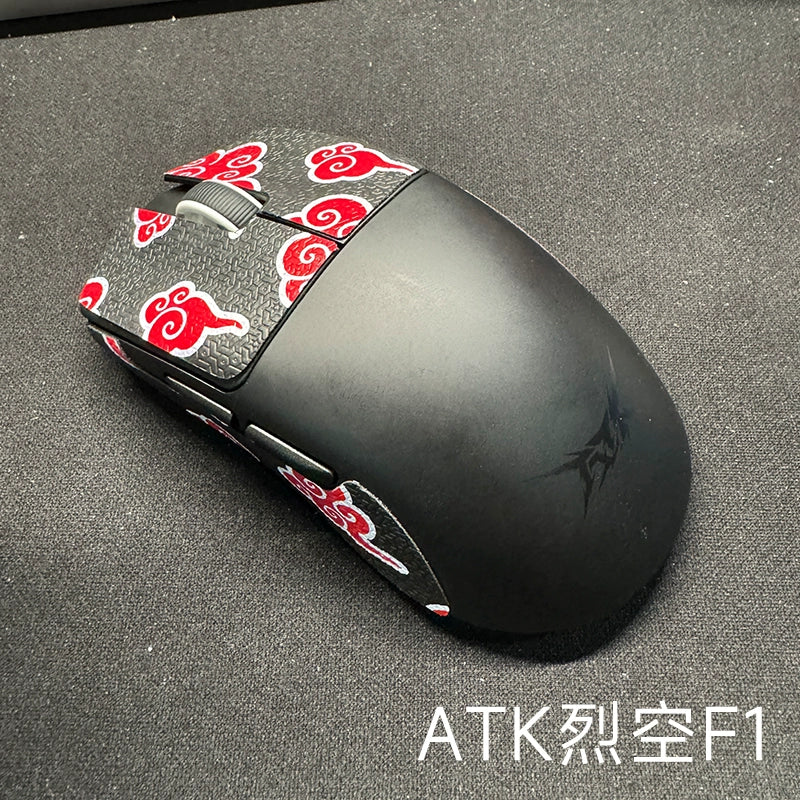 1 Set Ultraglide Mouse Anti Slip Sticker For ATK F1 PRO MAX Ultimate Non-Slip Anti Sweat Tape Snowflake Lizard Texture