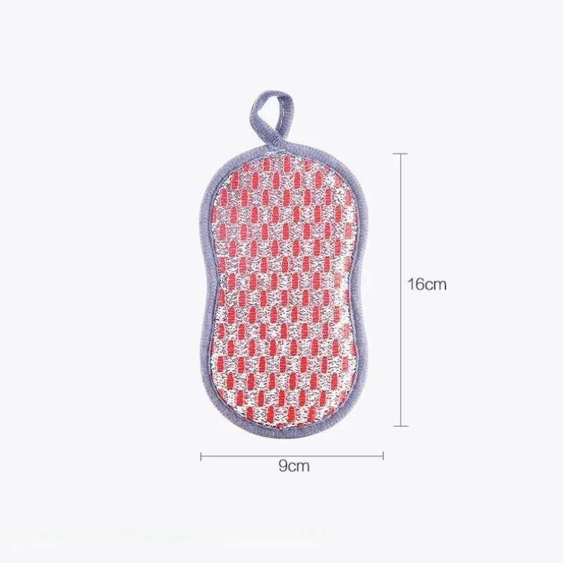 10/5/3/1PC Scrub Sponges Dishes Double-sided Magic Wipe Microfiber Non Stick Pot Cleaning Sponges Kitchen Tools Wash Pot Gadgets