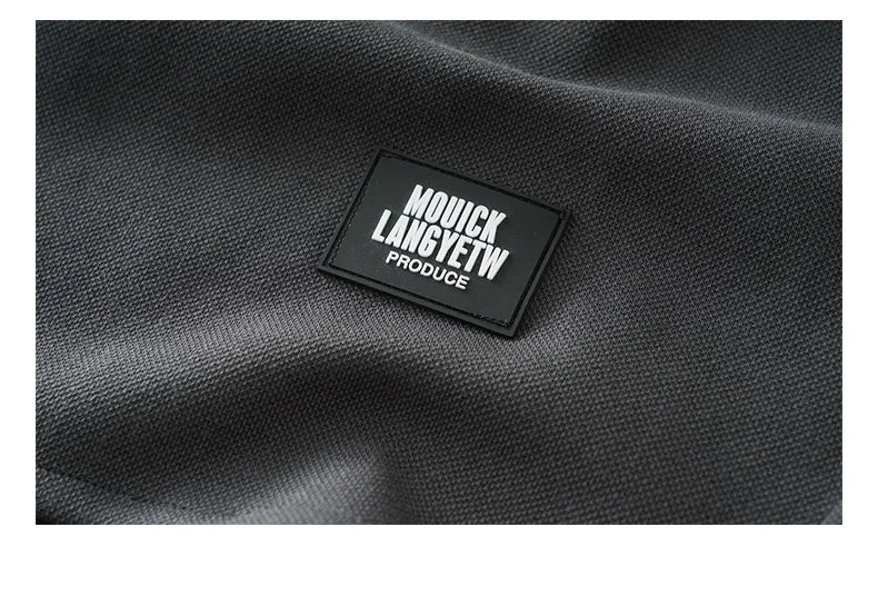 DUKEEN Heavyweight Pique Fabrics Tank Top Men 2024 Summer Sports Fitnesssleeveless T-Shirt Loose Solid Color Tops