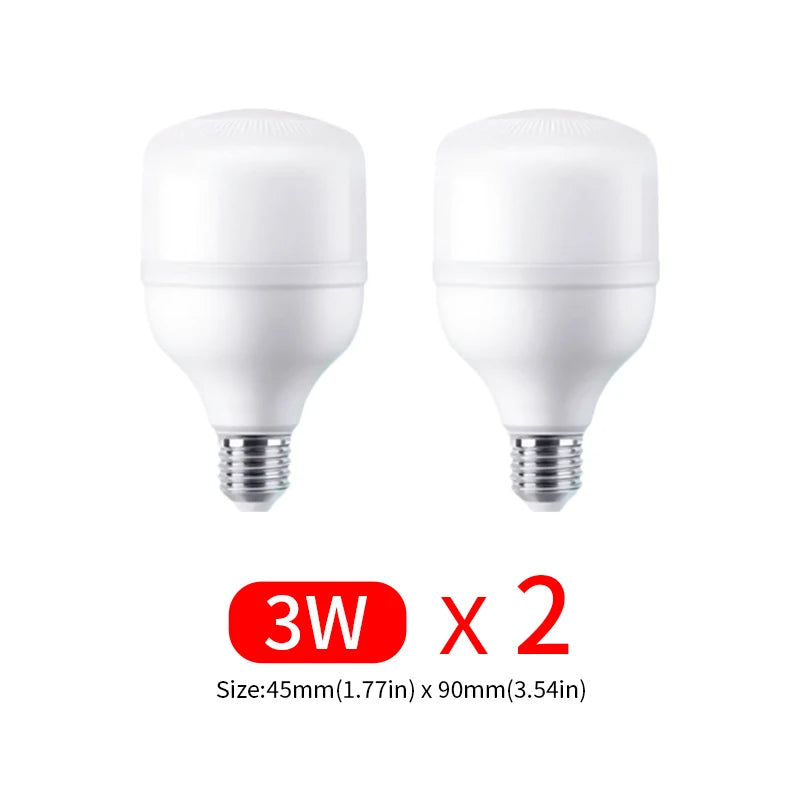 2-5pcs LED Bulb AC 220V E27 LED lamp 60W 50W 40W 30W 20W 15W 10W 7W 3W Lampada LED Light Bombilla Spotlight Lighting Lamp