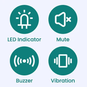 Wearable Mini 1D Ring Barcode Scanner 2.4G Wireless & Bluetooth & USB Wired 3-in-1 1D Code Reader Laser Bar Code Scanners