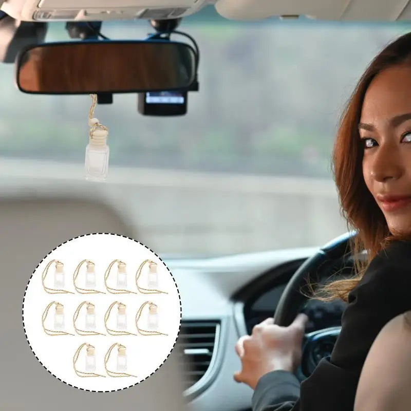 6/10/12pcs Oil Diffuser Essential Oil Diffuser Air Vent Diffuser Diffusers Decoration Perfume Essential Oil Freshener Scent Auto