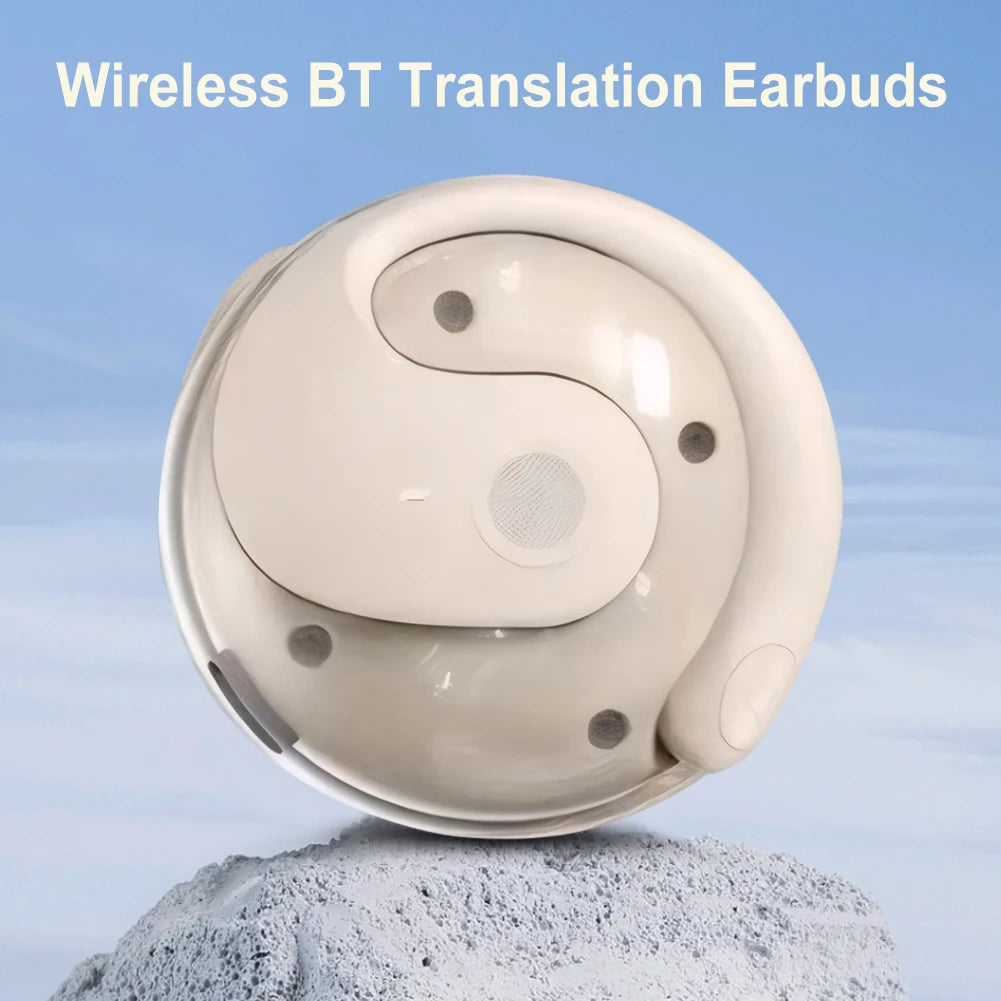 Intelligence BT AI Real-time Language Translation Earphones 99% Accuracy 144 Languages Translator Earbuds Smart Voice Translator