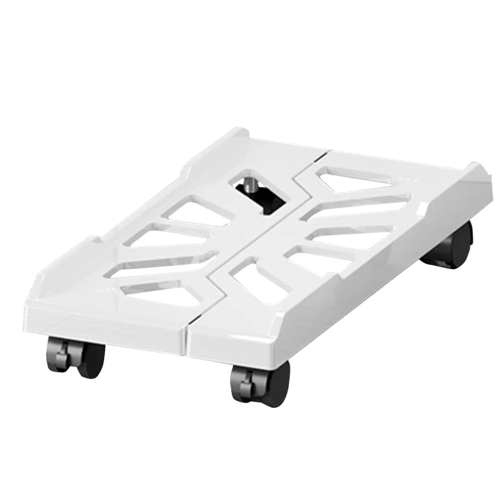 Adjustable Mobile CPU Stand Heavy-Duty PC Tower Stand With 4 Caster Wheels Ventilated Under Desk CPU Holder PC Floor Cart