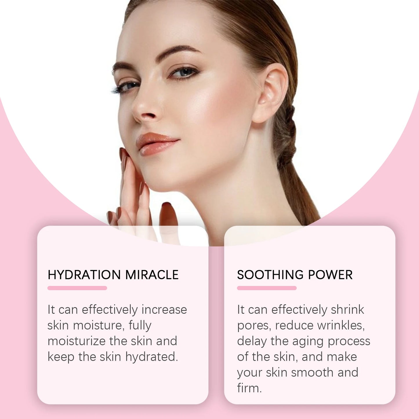 Pink Romantic Joyful Skincare Gift Box Improve Face Dullness Moisturize Firming Brighten Skin Fragrance Gift Box Set For Wome