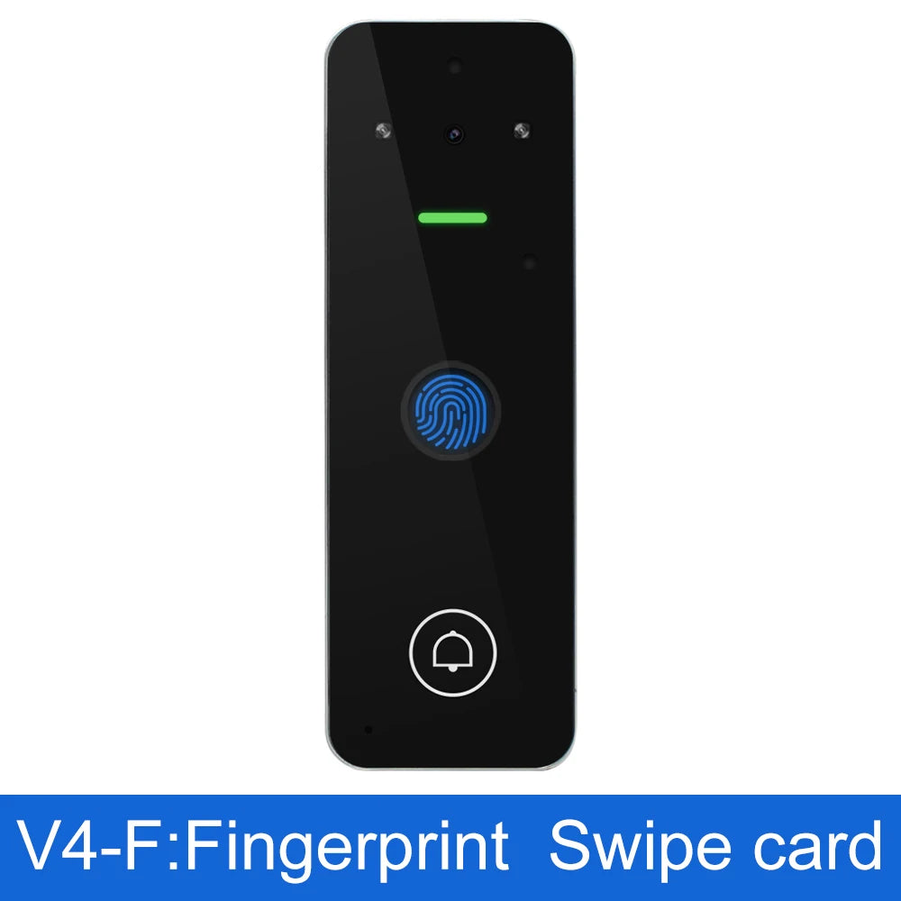 Wifi Tuya Smart Access Control Video Doorbell Camera System Digital Electronic Lock Coder Digitcode Fingerprint Lock Keyboard