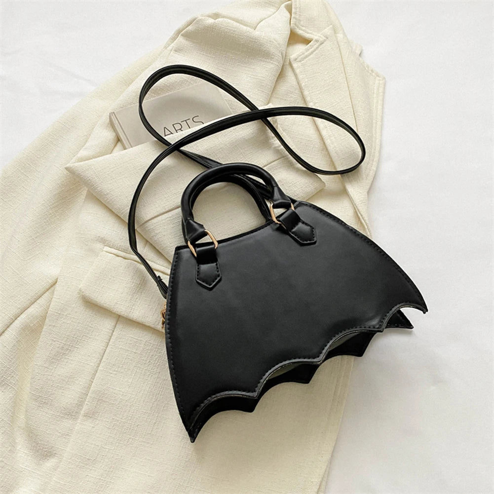 2024 Halloween Novelty Women Crossbody Bag Creative Bat Wing Top-handle Bags Fashion Ladies PU Leather Small Handbags