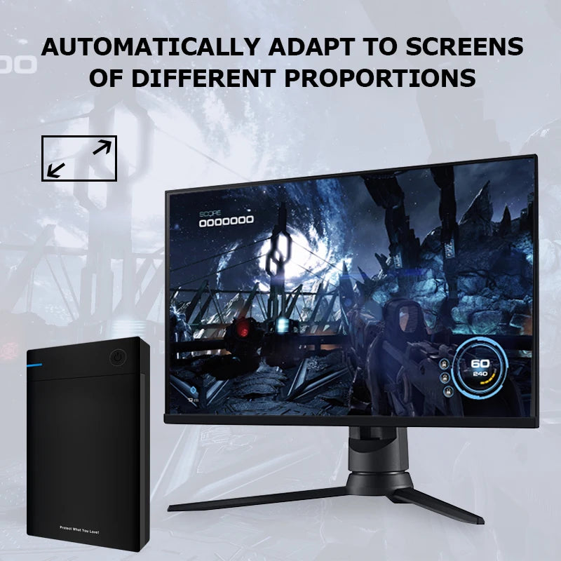 New Hyperspin Attraction Gaming HDD Retro Game Console with 100,000 Games for PS4/PS3/PS2/WII/WIIU Portable HDD for PC/Laptop