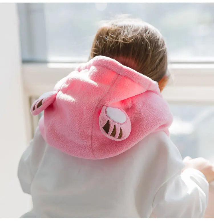 Lemonkid Kids Cartoon Animal Masked Hat Children Autumn Winter Warm Caps Child Girls Beanie Hats Boys Cycling Windproof Cap