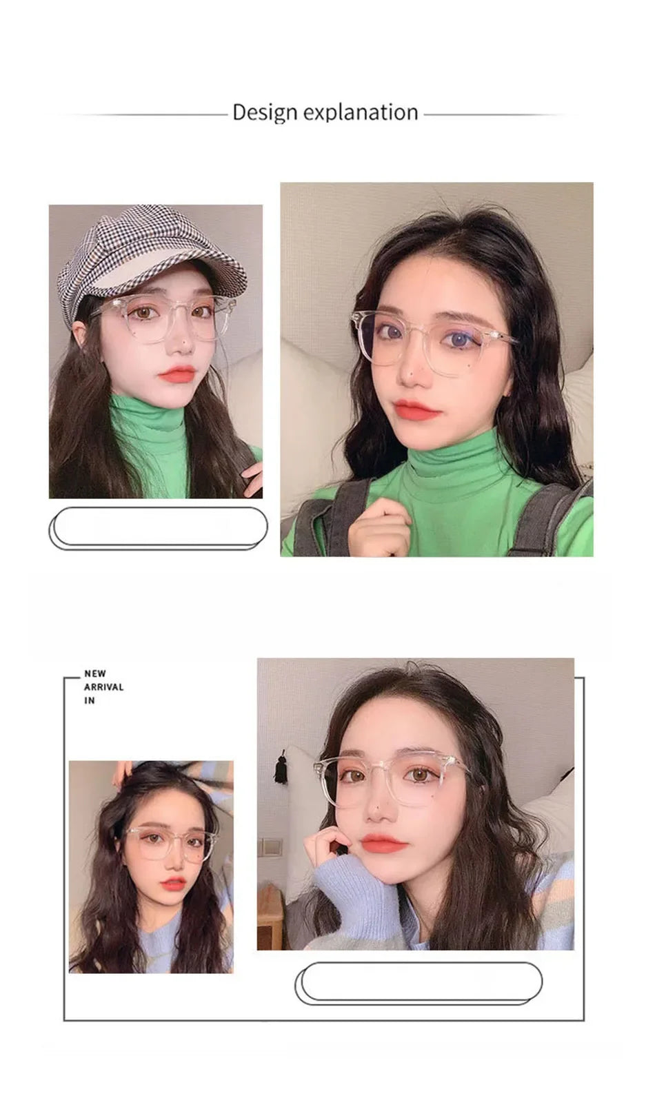 Classic Transparent Computer Glasses Frame Women Men Anti Blue Light Blocking Glasses Optical Glass Lenses Oculos Male Очки