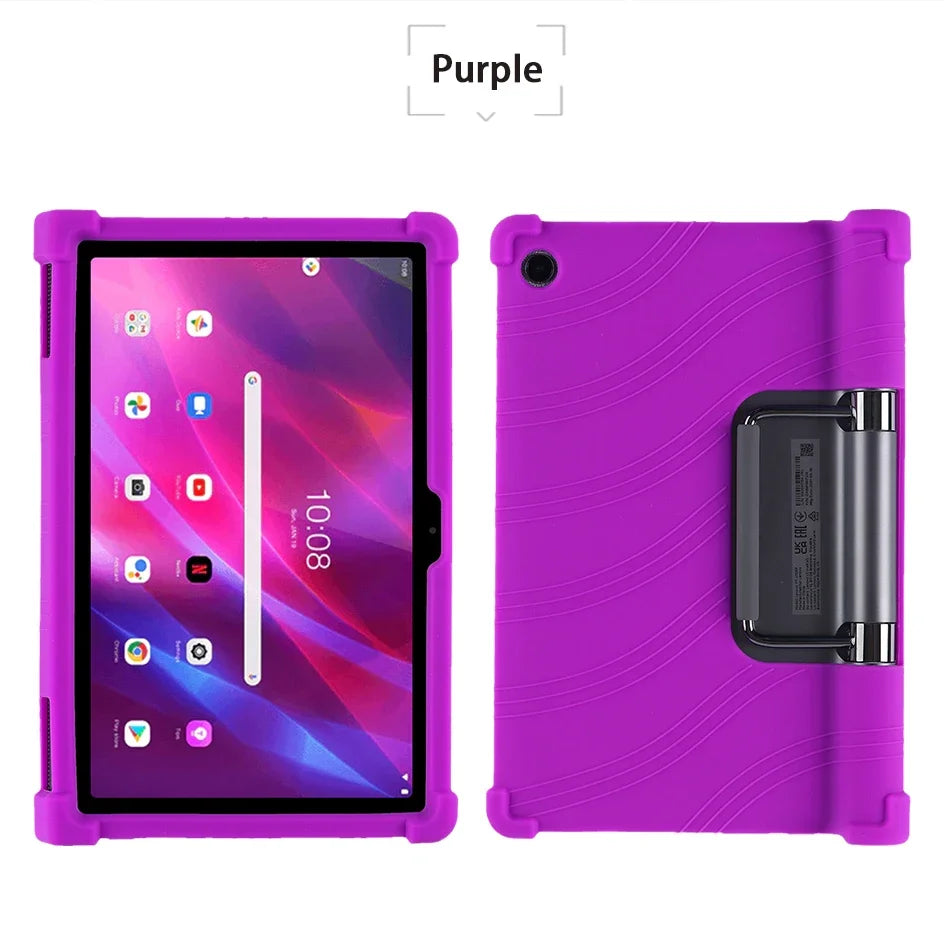 Cornors Shockproof Silicon Cover For Lenovo Yoga Tab 11 Case Kids Safety Protective Cover For Lenovo YT-J706F YT-J706X  Soft