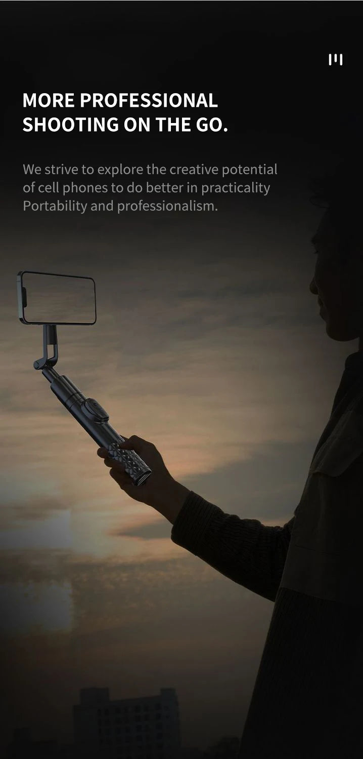 Xiaomi Magnetic Selfie Stick 1.24M Wireles Folding Telescopic Tripod for Android IPhone Smartphone with Remote Control