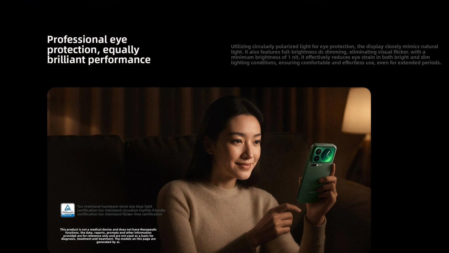 CN Version Xiaomi 17 Pro Max Smartphone 6.9" Display Snapdragon 8 Elite Gen5 7500mAh Battery 100W Hyper Charge Dual Screen