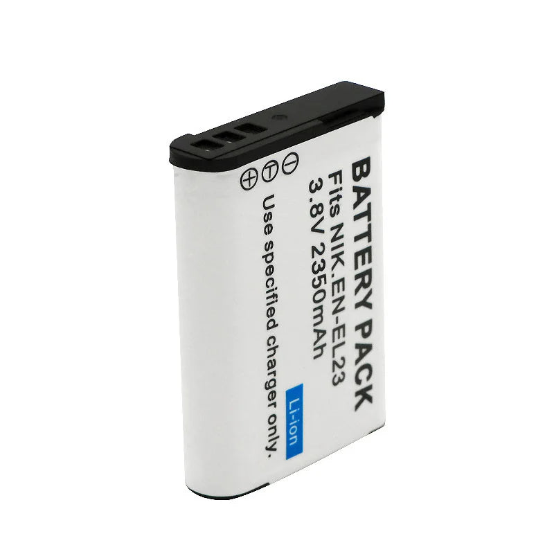 2350mAh EN-EL23 EN EL23 Battery + LED Charger for Nikon Coolpix B700 P610s P600 P900s S810c P610 P900 For Nikon EL23 Camera