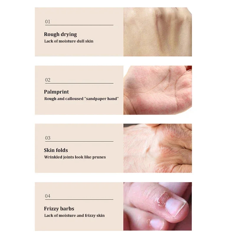 Anti-wrinkle Hand Cream Collagen Skin Soften Nourish Cracked Repair Whitening Moisturizing Anti-drying Product Korean Skin Care