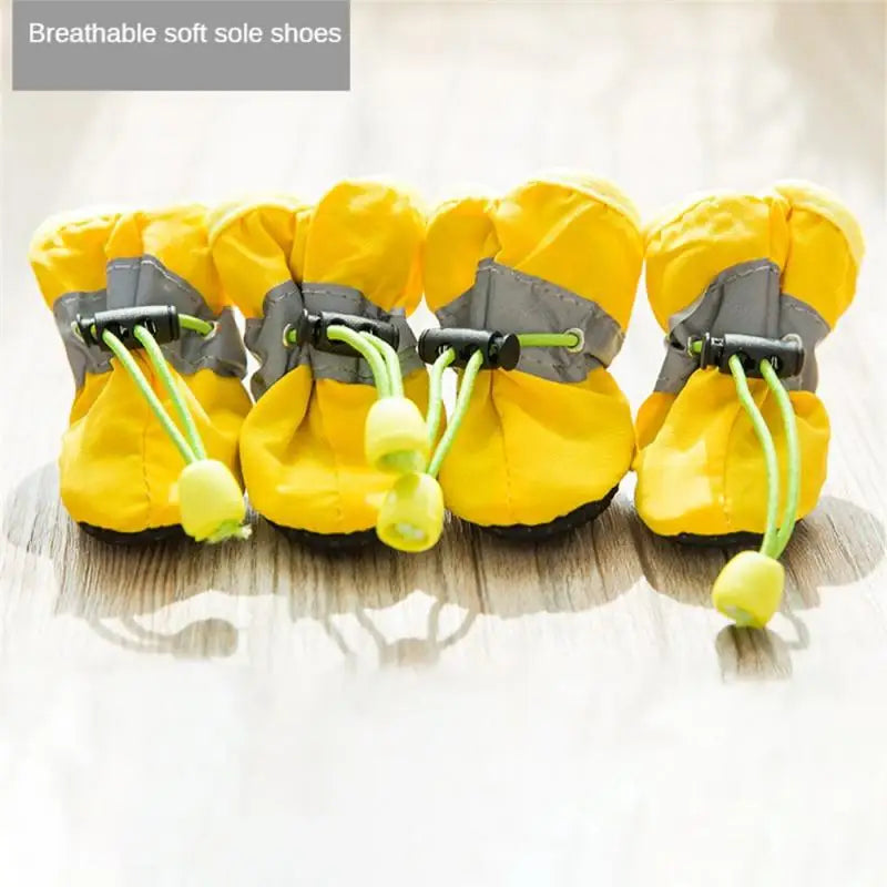 Waterproof Pet Dog Shoes Anti-slip Rain Snow Boot Footwear Thick Warm for Small Cats Dogs Puppy Dog Socks Booties Pet Shoes