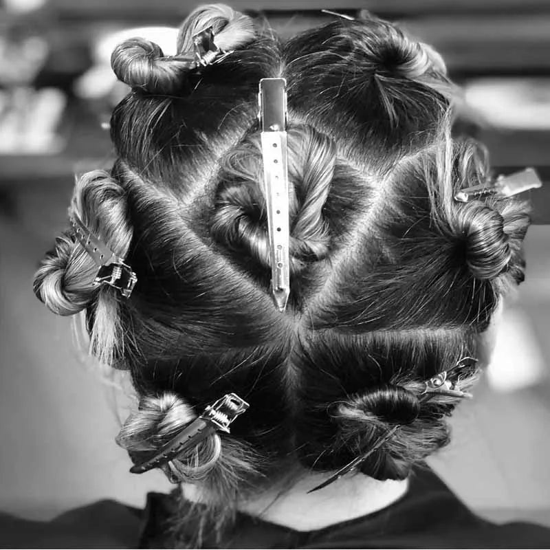 10/20PCS Professional Ladies Salon Fixed hair No Bend hair Pin Curl Hairclip Makeup No Crease Hair Clip Hairdress Styling Tool