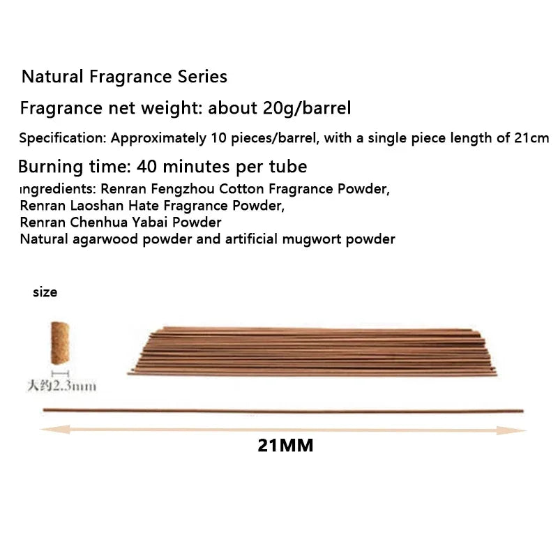 Gbbma 20 Sticks India Coconut Incense Sandalwood Household Bedroom Toilet Toilet Agarwood Tibetan Line Aromatherapy