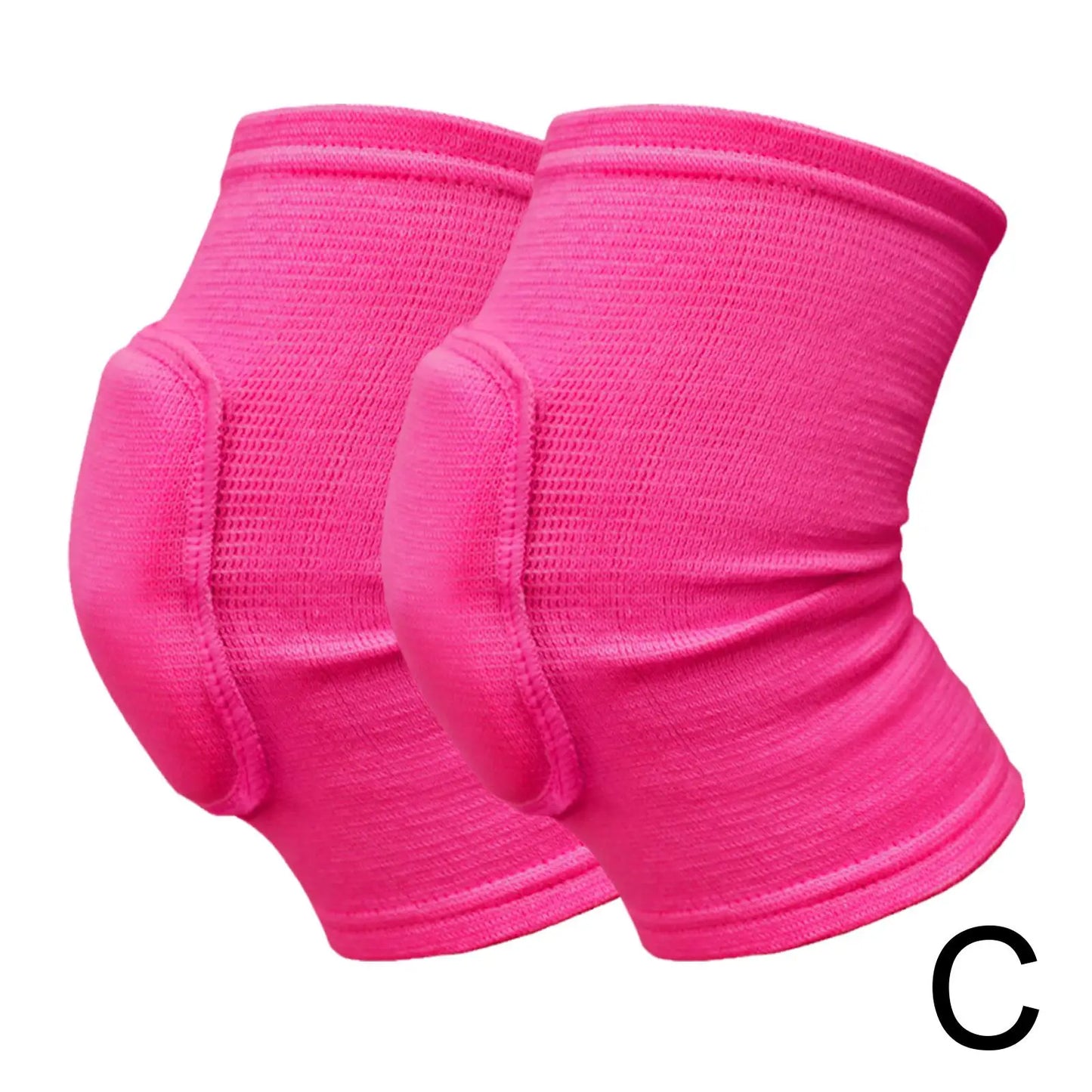 2pcs/set Sports Compression Knee Pads Elastic Knee Protector Thickened Sponge Knees Brace Support For Dancing Workout Training
