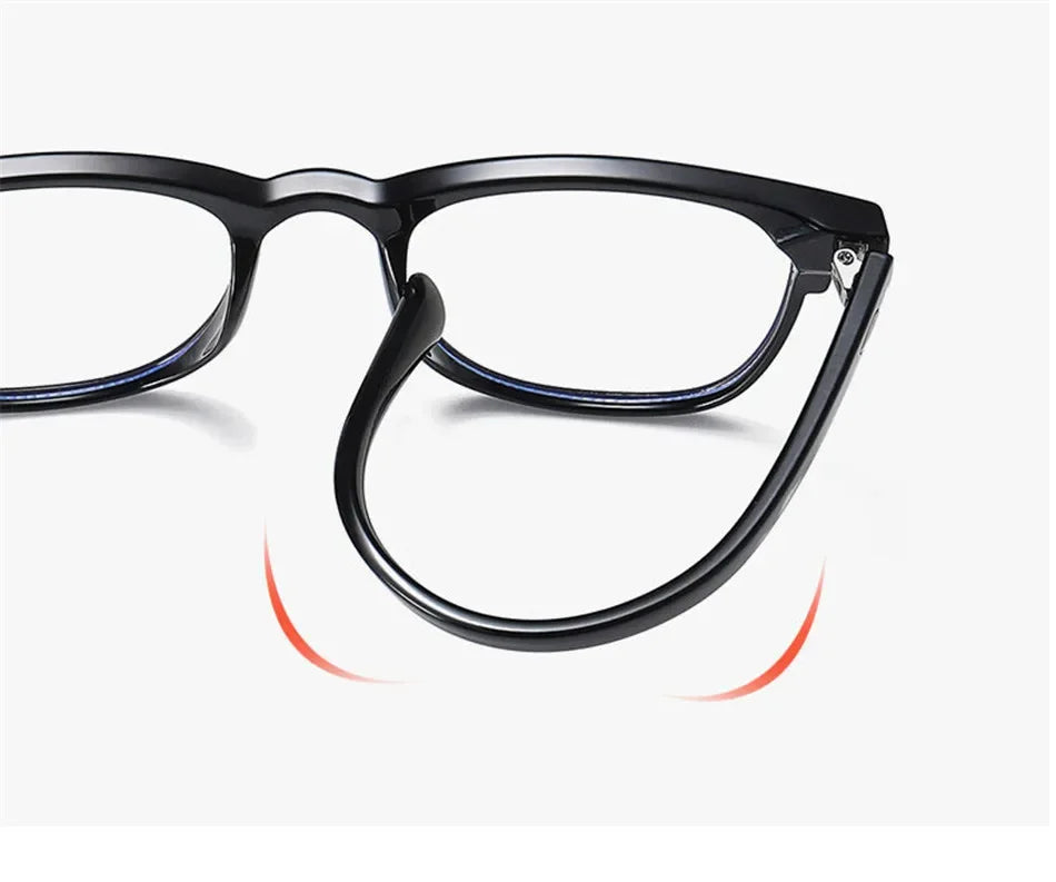Classic Transparent Computer Glasses Frame Women Men Anti Blue Light Blocking Glasses Optical Glass Lenses Oculos Male Очки