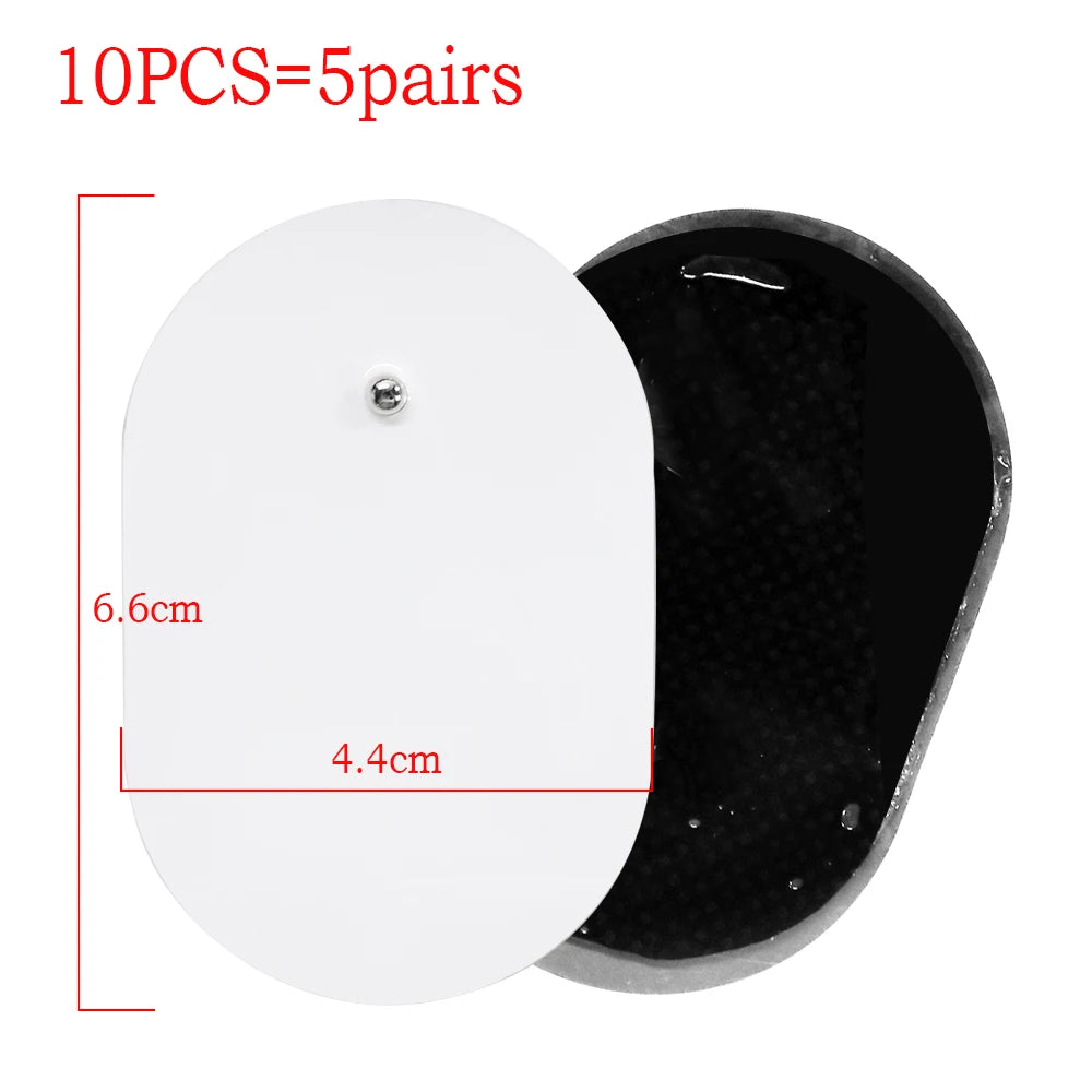 10/20PCS Electrode Pads Gel For Tens Acupuncture Physiotherapy Machine Slimming Pulse Ems Muscle Stimulator Massager Sticker