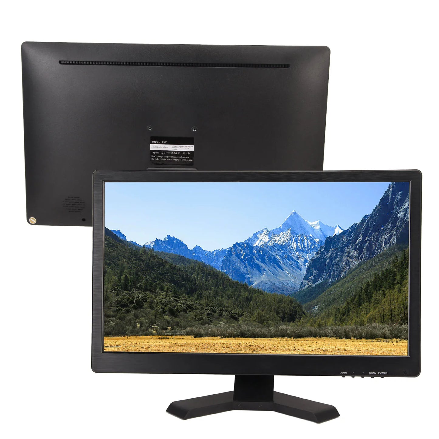 21.5 Inch LED Digital TV 2K HD 1080P ATSC Dual Tuner Digital Television with Multi Interfaces ATSC LED Digital TV LED Digital TV