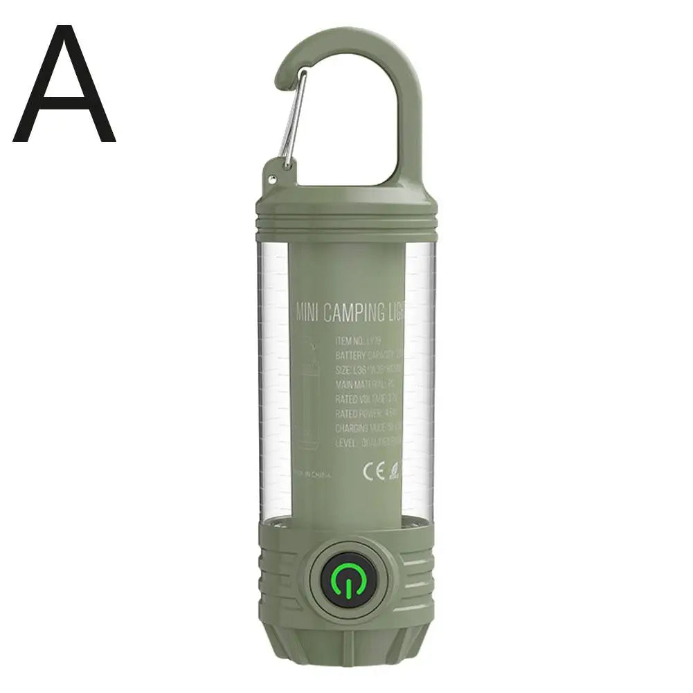 1000LM Super Bright Outdoor Hiking Fishing Tent Lamp 1200mAh Rechargeable Dual Light Source Tent Light Outdoor Camping Lantern