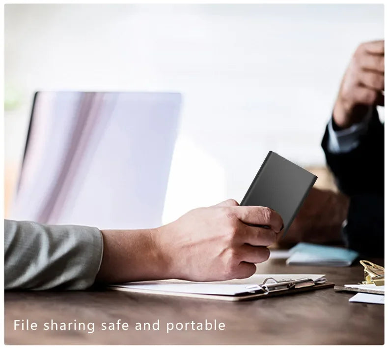 Portable SSD 1TB External Hard Drive High-speed Mobile Solid State Drive External Storage Decives Hard Disks for PC/ Mac