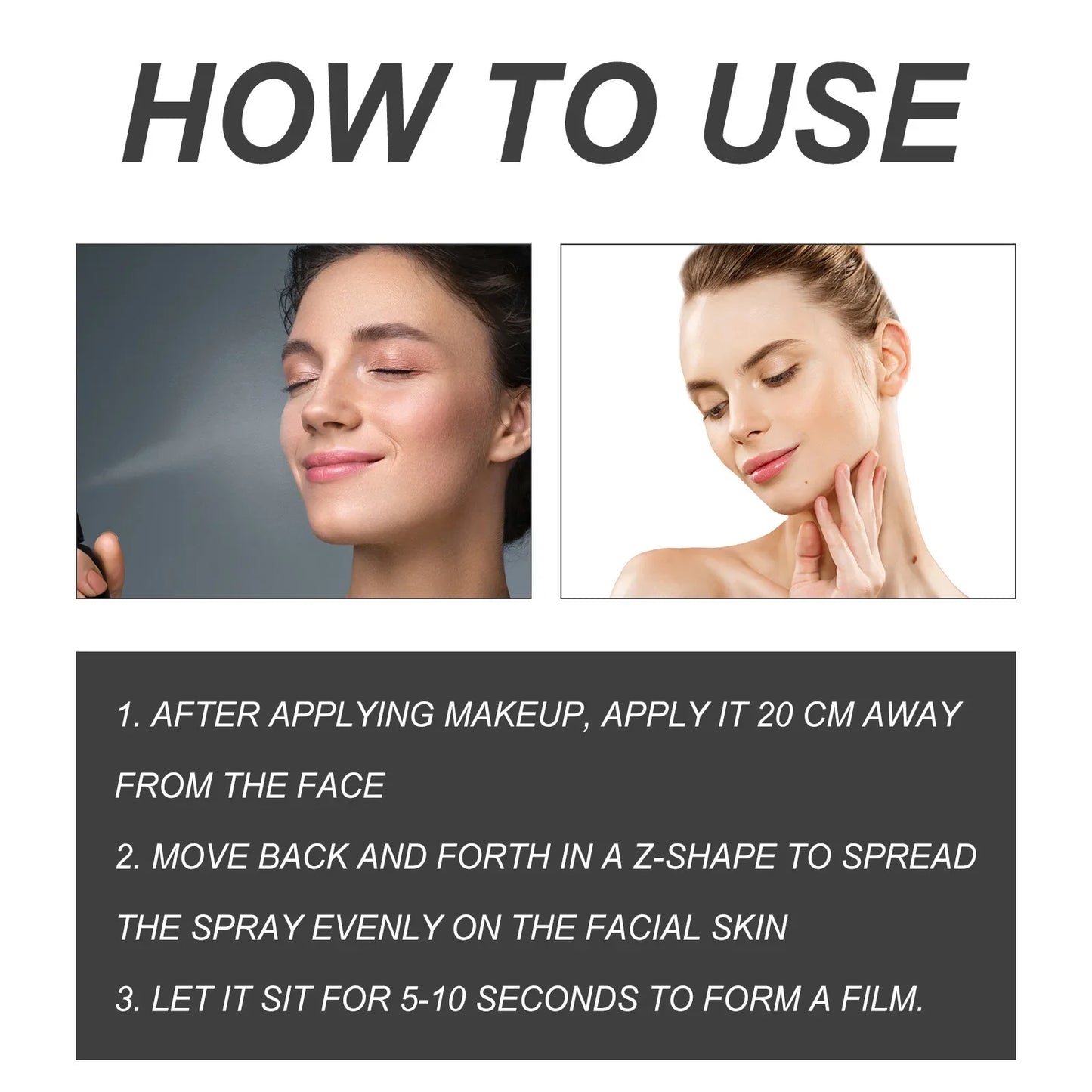 Setting Spray Moisturizing Lightweight Spray Make Up Primer Fixer Lotion Hydrate Oil-free Female Makeup Tools & Accessories