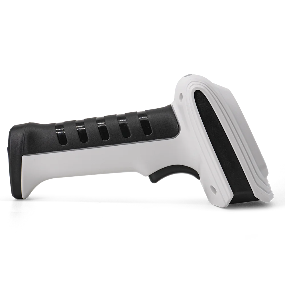 Wireless Handheld 2D Bluetooth Barcode Scanner PDF417 Data Matrix QR Code Reader with LCD Screen Display Image Logistic Reader