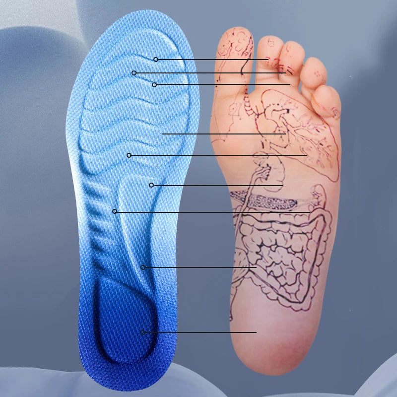 4D Insoles Soft Breathable