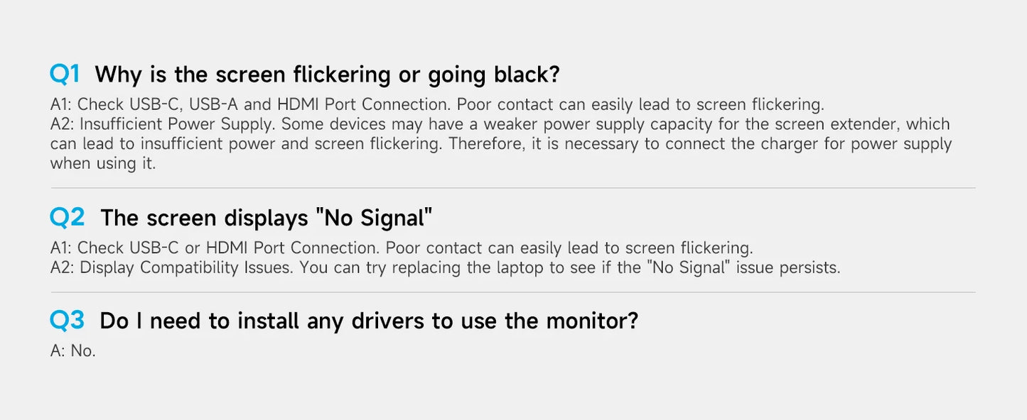 Dopesplay 14.1inch Laptops Screen Extender Triple Dual FHD 1200P IPS Portable Monitors For Windows Macbook Chrome 13.3-17.3 inch