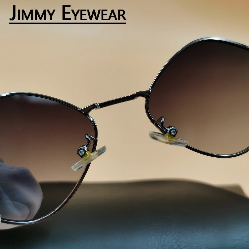 2023 with Chain Women's Sunglasses New Trendy Fashion Small Cat Eye Elegant Metal Eyeglasses for Female Designer UV400 Glasses