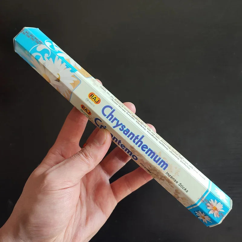 YXYMCF India Sandalwood Incense Sticks Meditation Lavender Sage Palo Santo Tibetan Line Incense Aromatherapy Lasting Fragrance